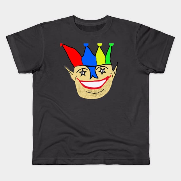 Creepy Harlequin Kids T-Shirt by sell stuff cheap